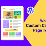 WordPress Custom Category Page Template