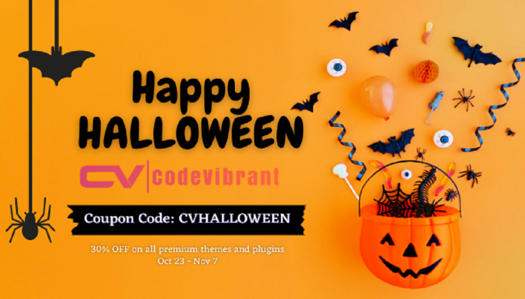 CodeVibrant Halloween Design