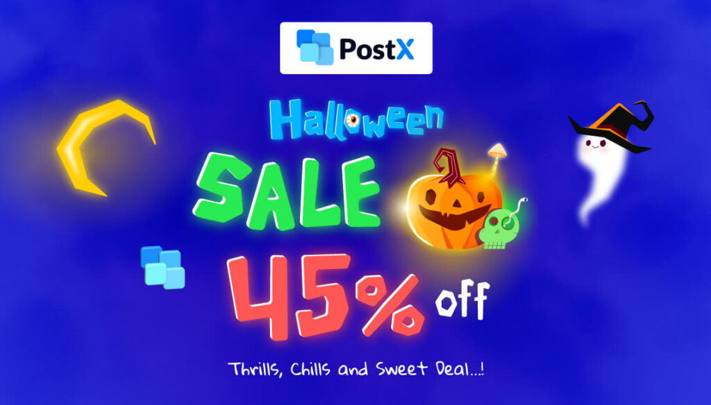 PostX Halloween Sale 2022