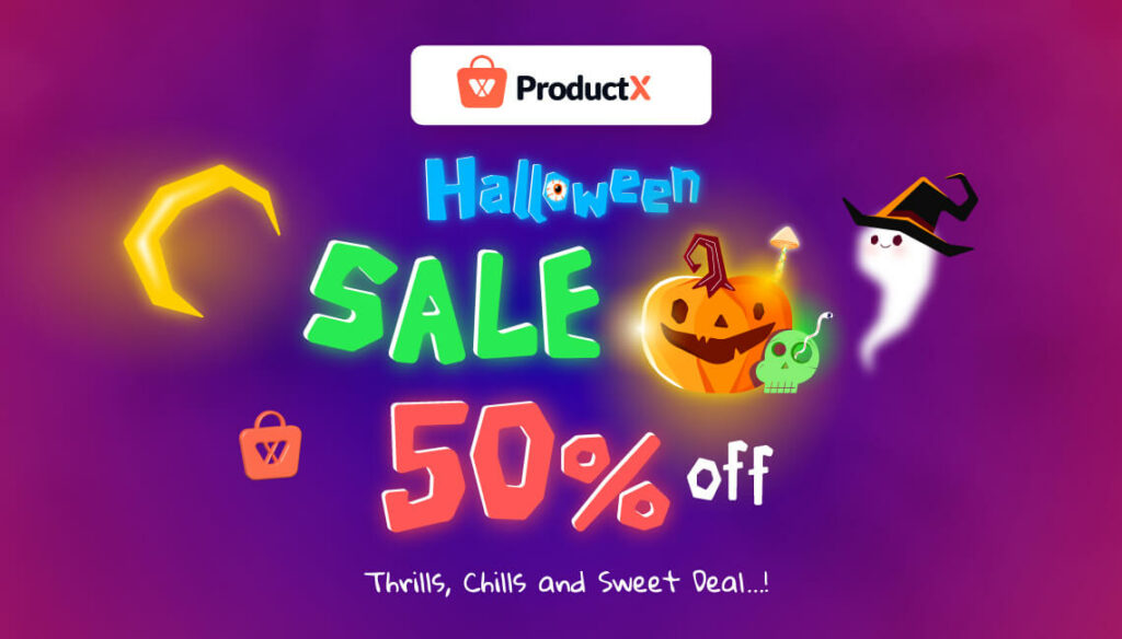 ProductX Halloween Sale 2022