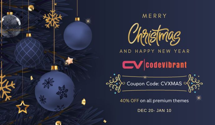 Code Vibrant Christmas Offer