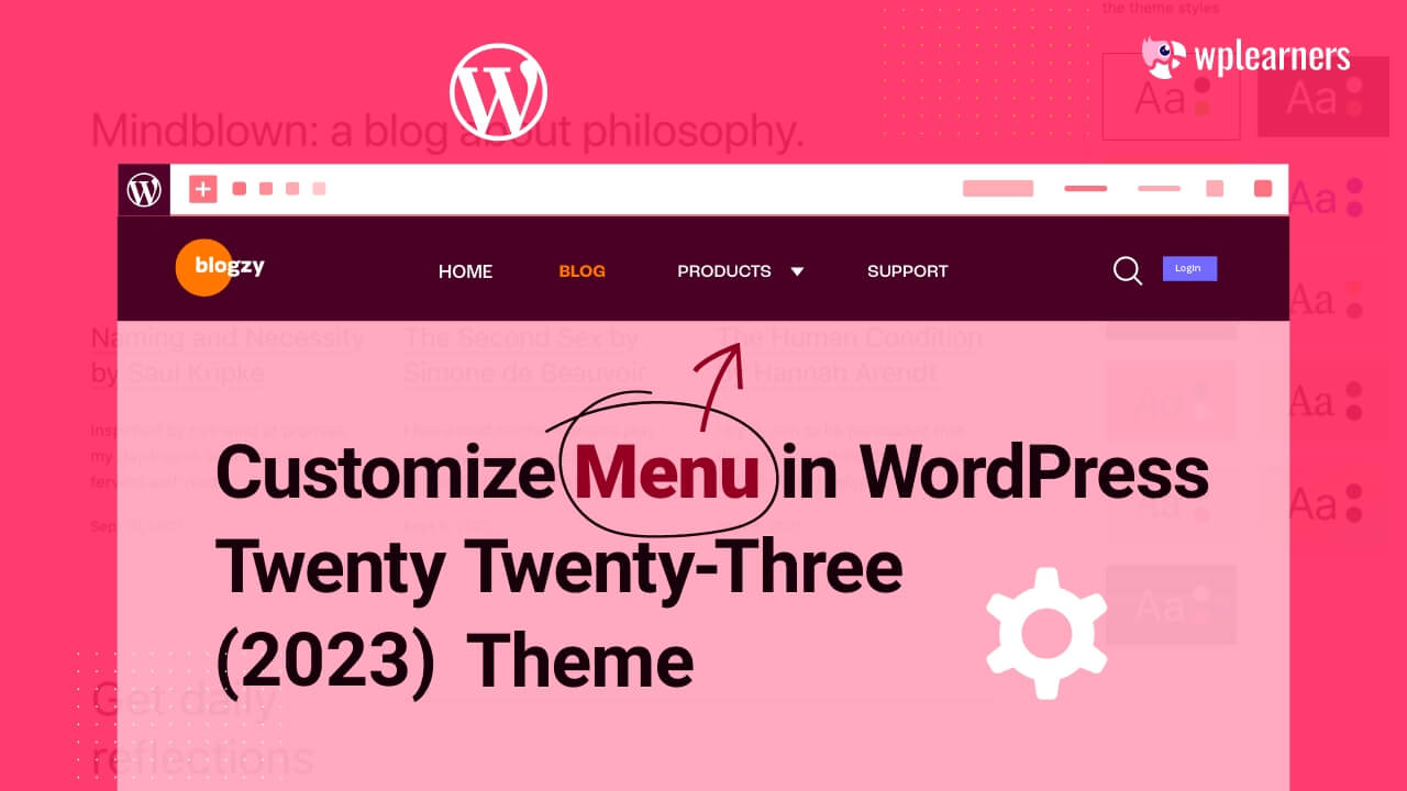 How To Customize Menu in WordPress Twenty Twenty Theme