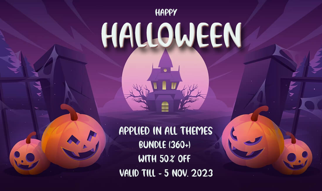 SKT Themes Halloween Banner