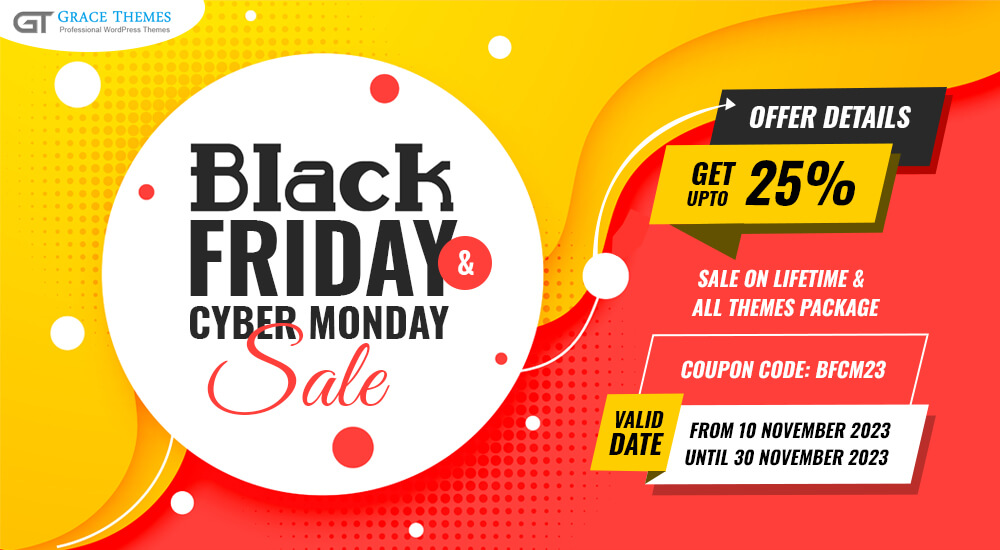 Grace Themes Black Friday Banner '23