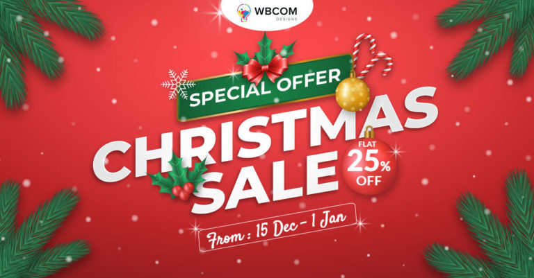 Wbcom Designs Christmas Offer